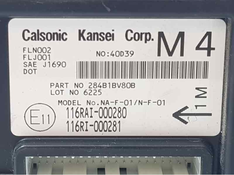 Recambio de modulo electronico para nissan juke (f15) acenta referencia OEM IAM 284B1BV80B  CALSONIC KANSEI