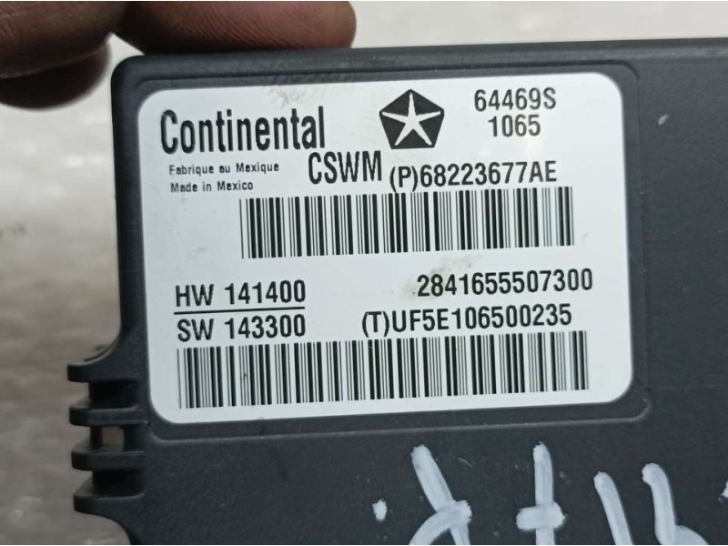 Recambio de modulo electronico para jeep cherokee limited 4wd referencia OEM IAM 68223677AE 2841655507300 CONTINENTAL