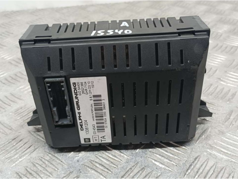 Recambio de pantalla multifuncion para opel corsa d excellence referencia OEM IAM 13381204 28321366 DELPHI