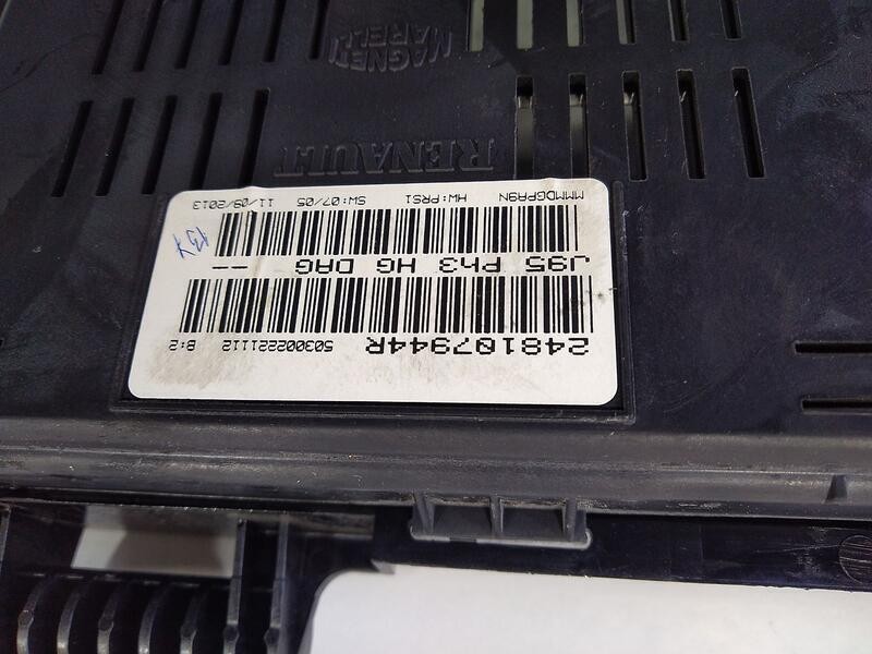 Recambio de cuadro instrumentos para renault scenic iii dynamique referencia OEM IAM 248107944r 248103583R 