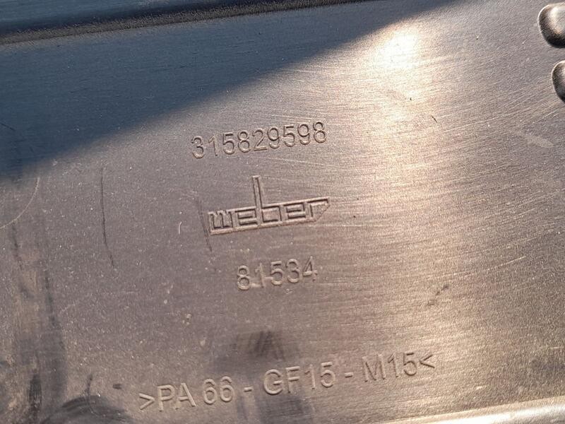 Recambio de tapa motor para opel meriva b monospace (s10) 1.7 cdti (75) referencia OEM IAM 315829598  