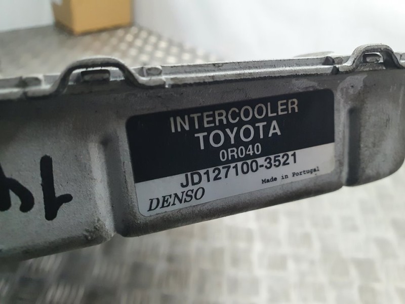 Recambio de intercooler para toyota verso active referencia OEM IAM JD1271003521  