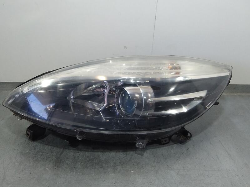 Recambio de faro izquierdo para renault scenic iii dynamique referencia OEM IAM 260601946r 260606760R / 89906003 Valeo
