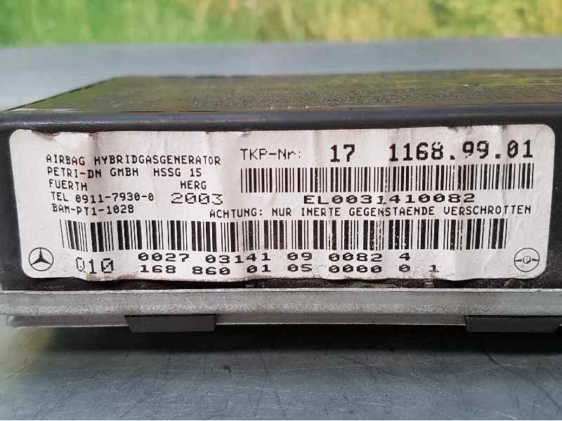 Recambio de airbag lateral delantero izquierdo para mercedes-benz clase a (w168) 170 cdi (168.009) referencia OEM IAM 1688600105