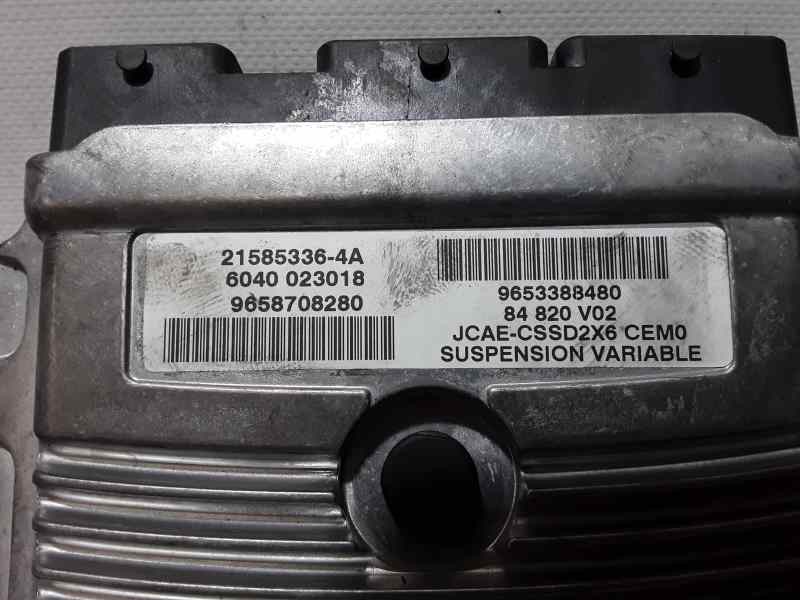 Recambio de centralita suspension para citroën c6 exclusive referencia OEM IAM 9658708280 215853364A JOHNSON CONTROLS