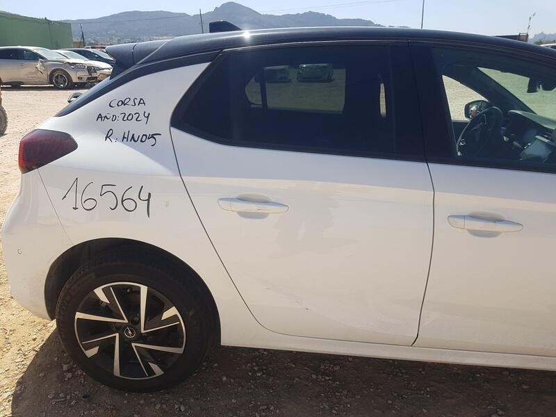 Recambio de puerta trasera derecha para opel corsa f (p2jo) 1.2 (68) referencia OEM IAM 9837705980 ROZADA 