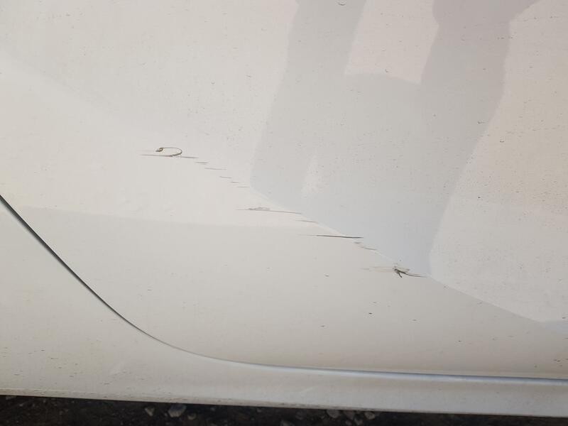 Recambio de puerta trasera derecha para opel corsa f (p2jo) 1.2 (68) referencia OEM IAM 9837705980 ROZADA 