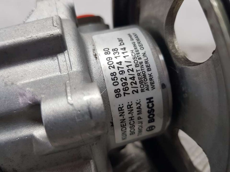 Recambio de bomba direccion para peugeot boxer furgón 330 l1h1 premium bluehdi 120 start&stop referencia OEM IAM 9805820980 7692