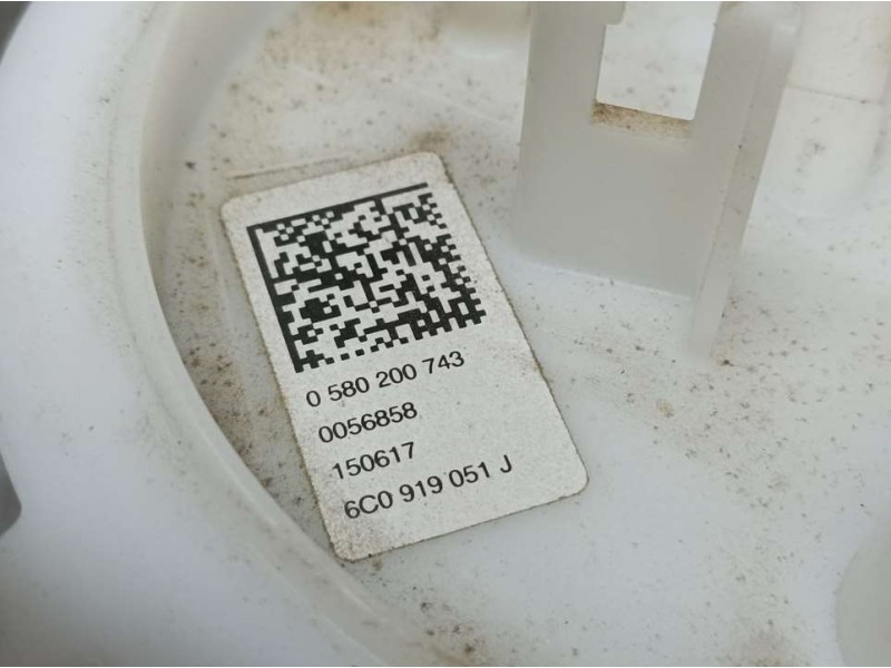 Recambio de aforador para skoda fabia 1.0 mpi referencia OEM IAM 6C0919051J 0580200743 