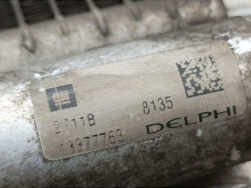 Recambio de condensador / radiador aire acondicionado para opel astra j lim. cosmo referencia OEM IAM 13377763  DELPHI