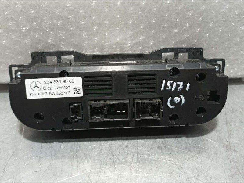 Recambio de mando climatizador para mercedes-benz clase c (w204) berlina c 220 cdi (204.008) referencia OEM IAM 2048309885  