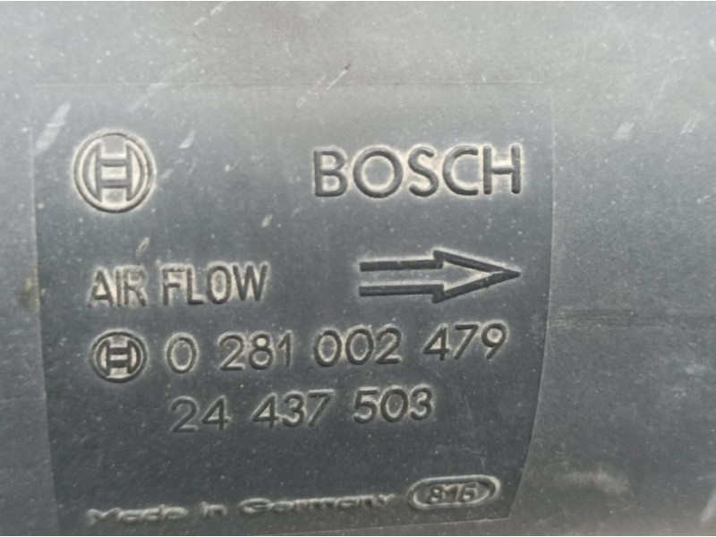 Recambio de caudalimetro para opel vectra c berlina club referencia OEM IAM 24437503 0281002479 BOSCH