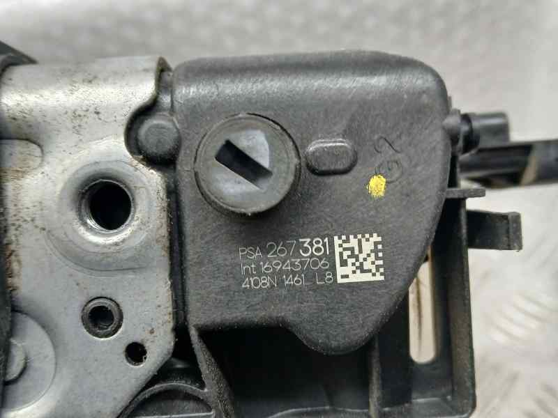 Recambio de cerradura puerta trasera izquierda para opel crossland x excellence referencia OEM IAM 267381 16943706 ELECTRICA