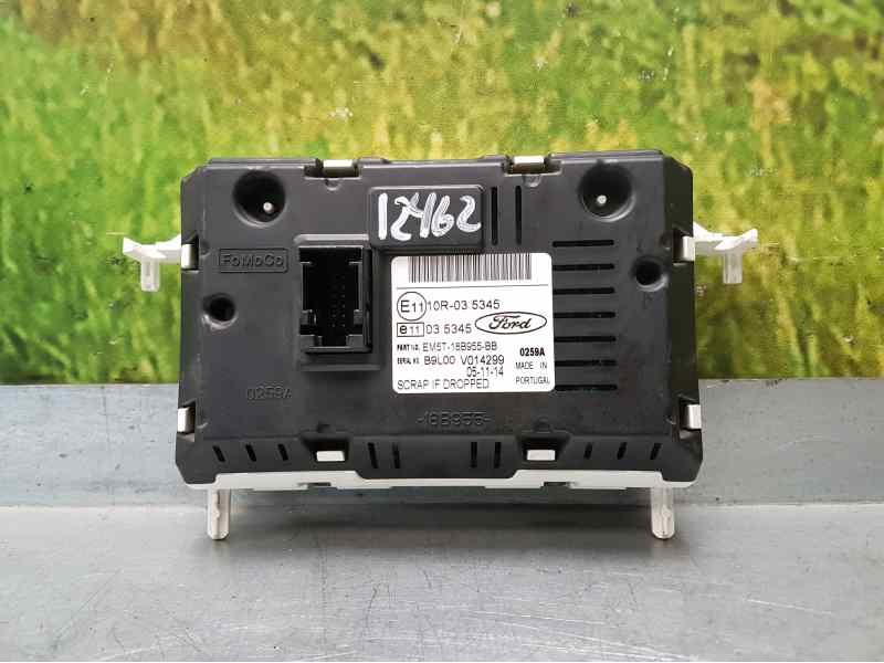 Recambio de pantalla multifuncion para ford c-max trend referencia OEM IAM EM5T18B955BB  