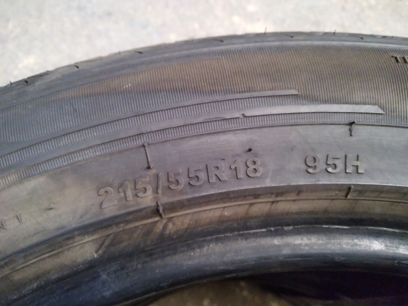 Recambio de neumatico pareja para neumaticos reutilizados - referencia OEM IAM 215551895H 215/55/18/95H GITI