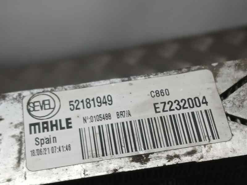 Recambio de radiador agua para peugeot boxer furgón 330 l1h1 premium bluehdi 120 start&stop referencia OEM IAM 52181949 EZ232004