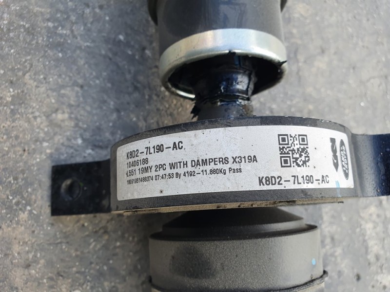 Recambio de transmision central para land rover range rover evoque evoque referencia OEM IAM K8D27L190AC 10406188 