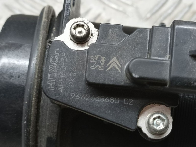 Recambio de caudalimetro para peugeot 3008 allure referencia OEM IAM 9662635680 AFH6038 HOTACHI