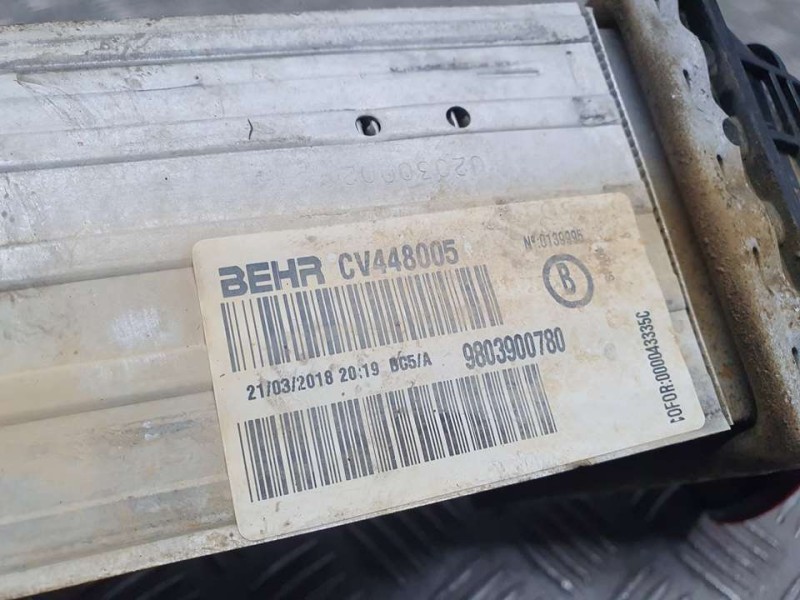 Recambio de intercooler para opel crossland x excellence referencia OEM IAM 9803900780 CV448005 BEHR