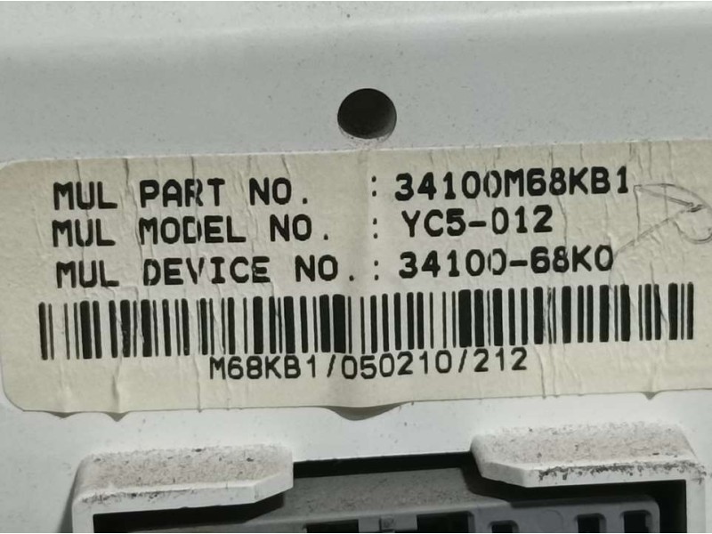 Recambio de cuadro instrumentos para suzuki alto amf 310 glx referencia OEM IAM 34100M68KB1 3410068K0 JNS