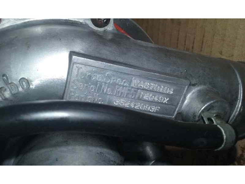 Recambio de turbocompresor para chrysler voyager (rg) 2.5 crd cat referencia OEM IAM VA670104 35242093F IHI