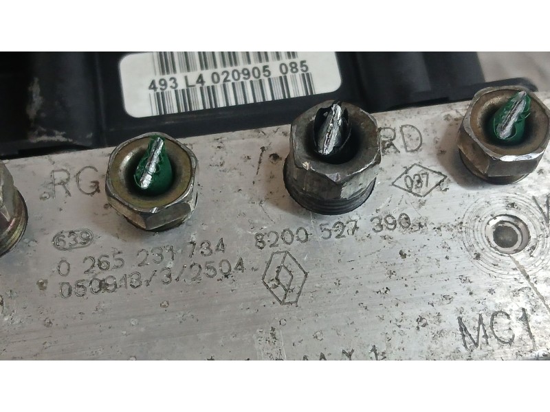 Recambio de abs para renault scénic ii (jm0/1_) 1.5 dci (jm1e, jm16) referencia OEM IAM 8200527390 BOSCH 0265231734