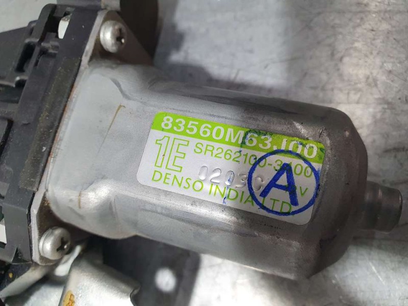 Recambio de elevalunas delantero derecho para suzuki alto amf 310 glx referencia OEM IAM 83560M63J00 SR2621003400 DENSO ELECTRIC