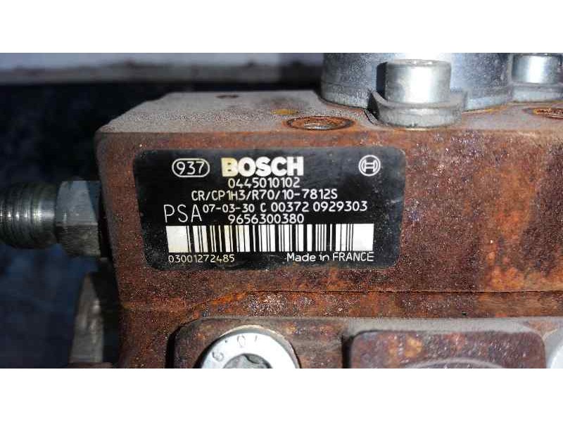 Recambio de bomba alta presion para citroën xsara picasso 1.6 16v hdi referencia OEM IAM 0445010102 9656300380 BOSCH