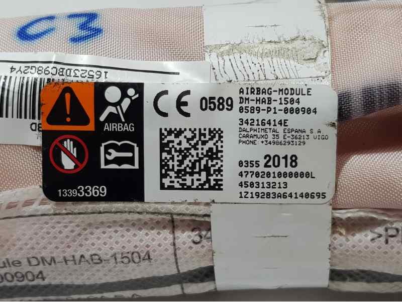Recambio de airbag cortina delantero izquierdo para citroën c3 aircross 1.2 12v e-thp / puretech referencia OEM IAM 03552018 342