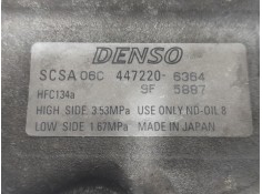 COMPRESOR AIRE ACONDICIONADO 4472206364 9F5857 DENSO