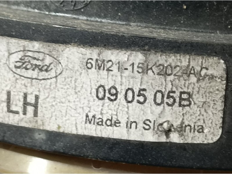 Recambio de faro antiniebla izquierdo para ford s-max (ca1) trend referencia OEM IAM 6M2115K202AC  