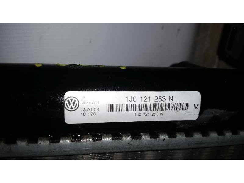 Recambio de radiador agua para seat toledo (1m2) select referencia OEM IAM 1J0121253N  
