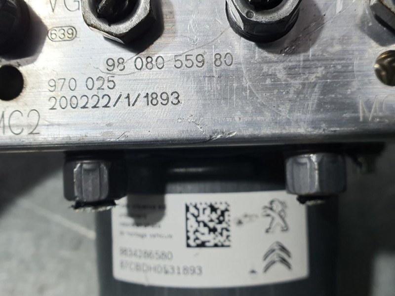 Recambio de abs para citroën berlingo feel m referencia OEM IAM 9808055980 970025 BOSCH