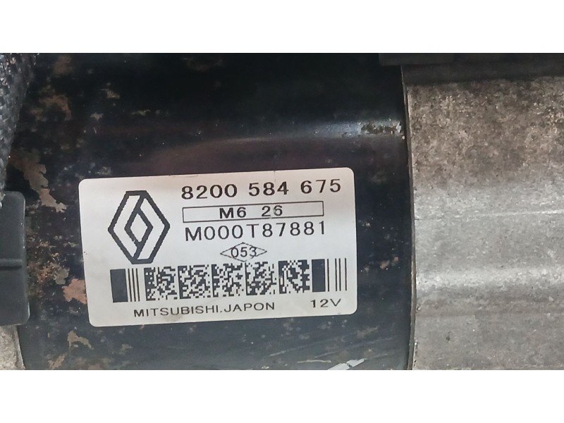 Recambio de motor arranque para renault scénic ii (jm0/1_) 1.5 dci (jm1e, jm16) referencia OEM IAM 8200584675 MITSUBISHI M000T87