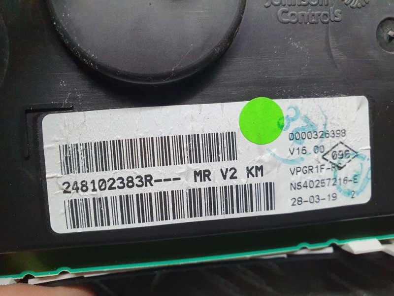 Recambio de cuadro instrumentos para dacia sandero stepway referencia OEM IAM 248102383R NS40257216E 