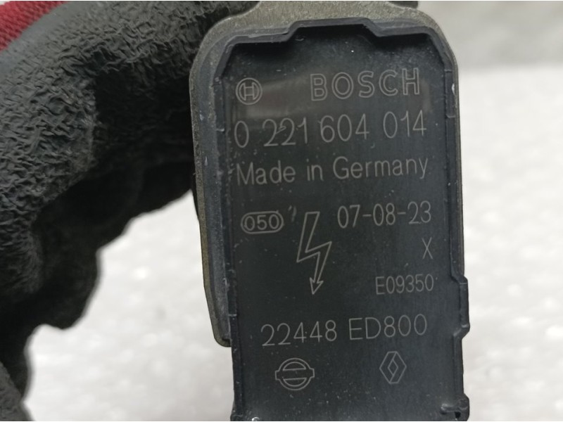 Recambio de bobina encendido para renault laguna iii dynamique referencia OEM IAM 22448ED800 0221604014 BOSXH