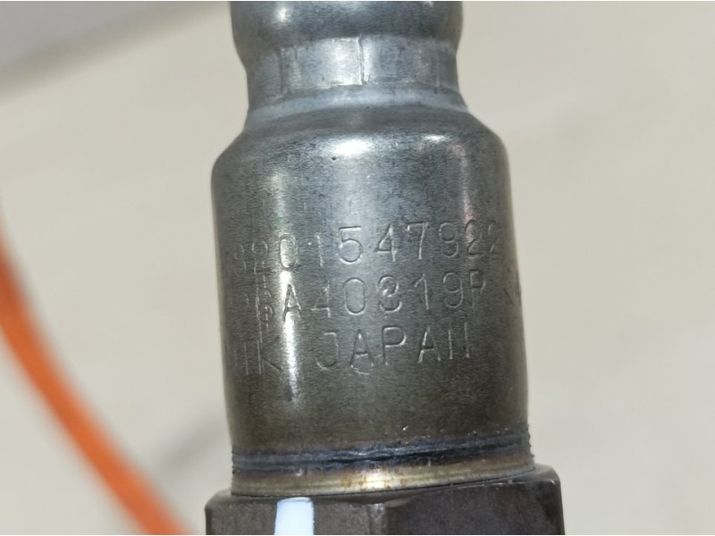 Recambio de sonda lambda para renault clio v business referencia OEM IAM 8201547922 26A40319R NTK