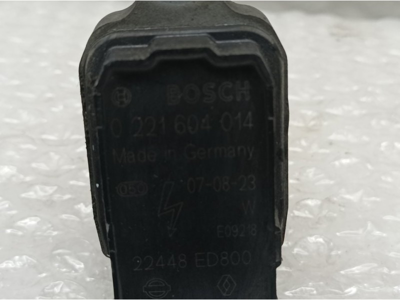 Recambio de bobina encendido para renault laguna iii dynamique referencia OEM IAM 22448ED800 0221604014 BOSCH