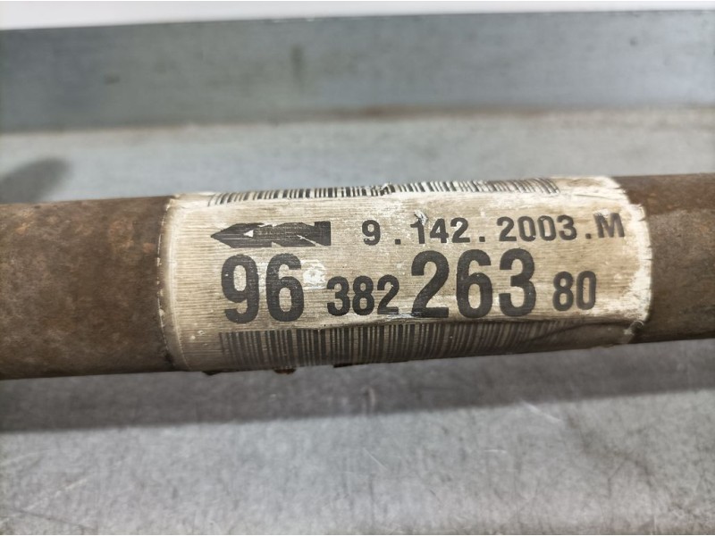 Recambio de transmision delantera derecha para citroën c3 1.4 hdi vivace referencia OEM IAM 9638226380  