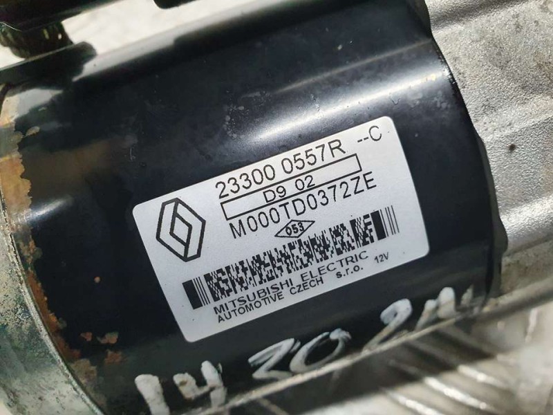 Recambio de motor arranque para dacia sandero stepway referencia OEM IAM 233000557R M000TD0372ZE 