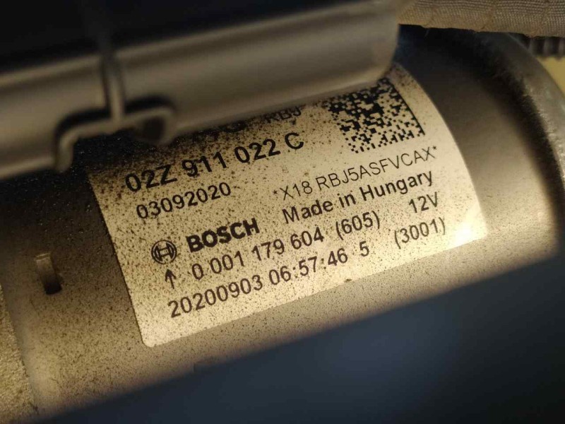 Recambio de motor arranque para seat ateca (kh7) style go referencia OEM IAM 02Z911024X  