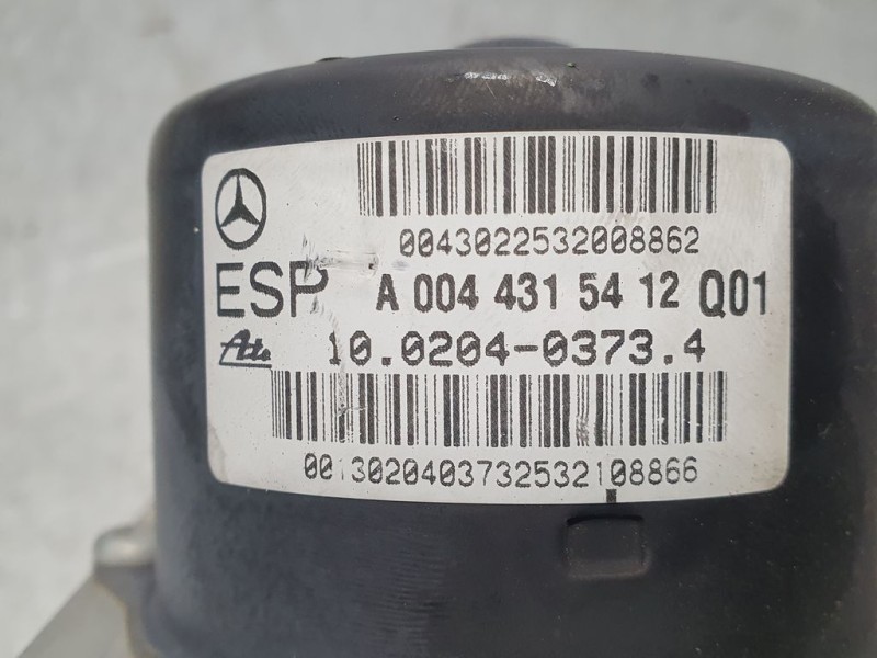 Recambio de abs para mercedes-benz clase c (w203) sportcoupe c 220 cdi (203.706) referencia OEM IAM A0044315412 10020403734 ATE