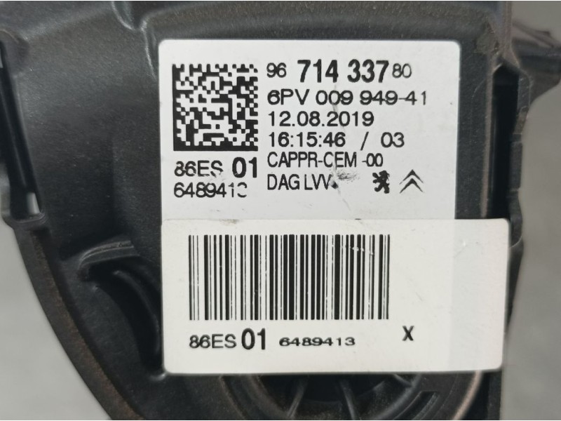 Recambio de potenciometro pedal para citroën c3 live referencia OEM IAM 9671433780 6PV00994941 