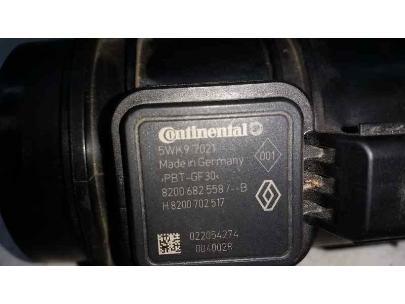 Recambio de caudalimetro para renault captur 5 p referencia OEM IAM 5WK97021 8200682558B CONTINENTAL