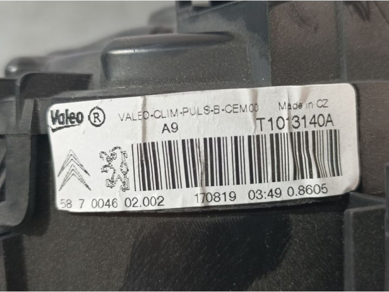 Recambio de motor calefaccion para citroën c3 live referencia OEM IAM T1013140A  VALEO