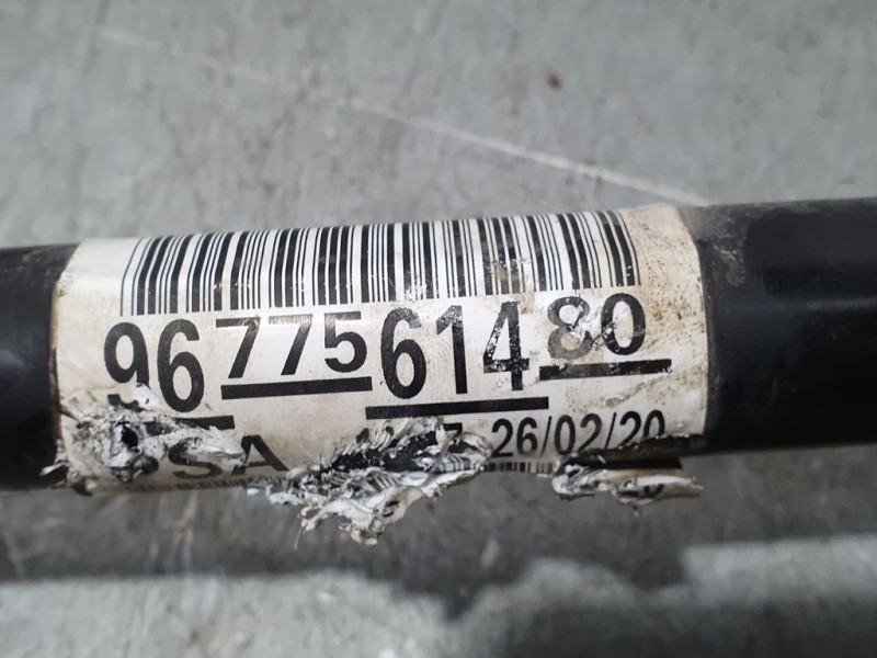 Recambio de transmision delantera izquierda para citroën berlingo feel m referencia OEM IAM 9677561480  