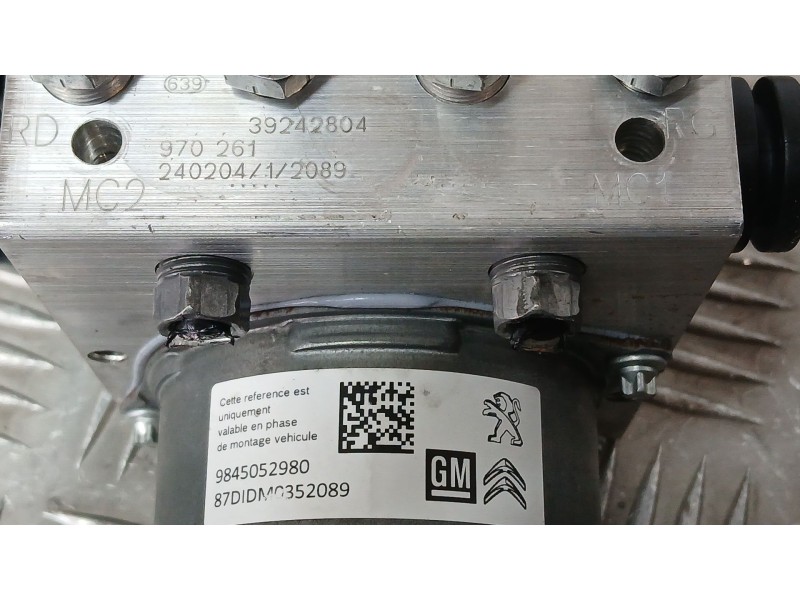 Recambio de abs para citroën c3 iii (sx) 1.2 puretech 82 referencia OEM IAM 39242804  970261
