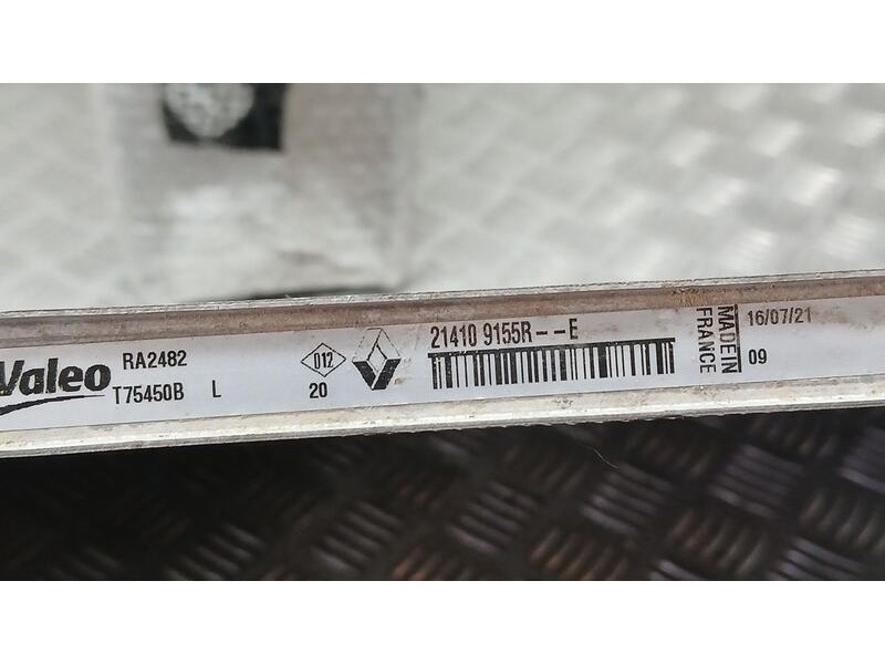 Recambio de radiador agua adicional para renault kangoo / grand kangoo ii (kw0/1_) 1.5 dci 80 (kw15) referencia OEM IAM 21410915