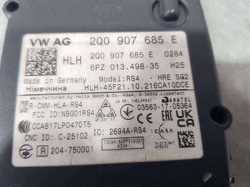 Recambio de sensor para cupra formentor basis referencia OEM IAM 2Q0907685E  