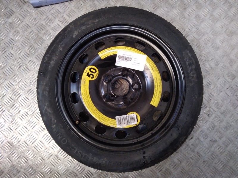 Recambio de rueda galleta para volkswagen polo advance referencia OEM IAM 125/70/16/96M HIERRO 